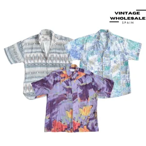 MIX CAMISAS CRAZY ESTAMPADAS 90s DE MANGA CORTA